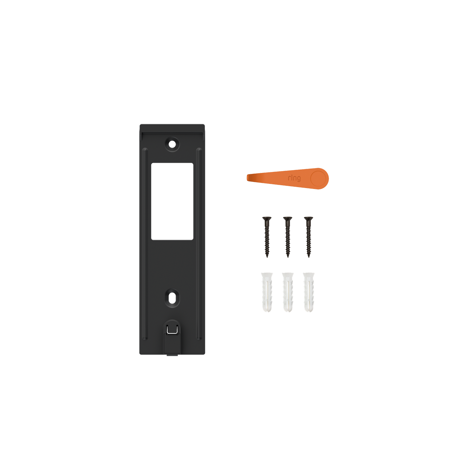 Spare Parts Kit (for Battery Video Doorbell (2nd Gen) ) - Black
