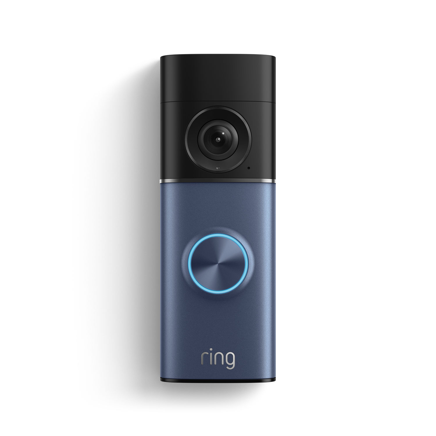 Austauschbare Blende (for Wired Video Doorbell Pro (3. Gen.)) - Wired Video Doorbell Pro (3. Gen.) mit der Frontplatte in Polished Night Navy.