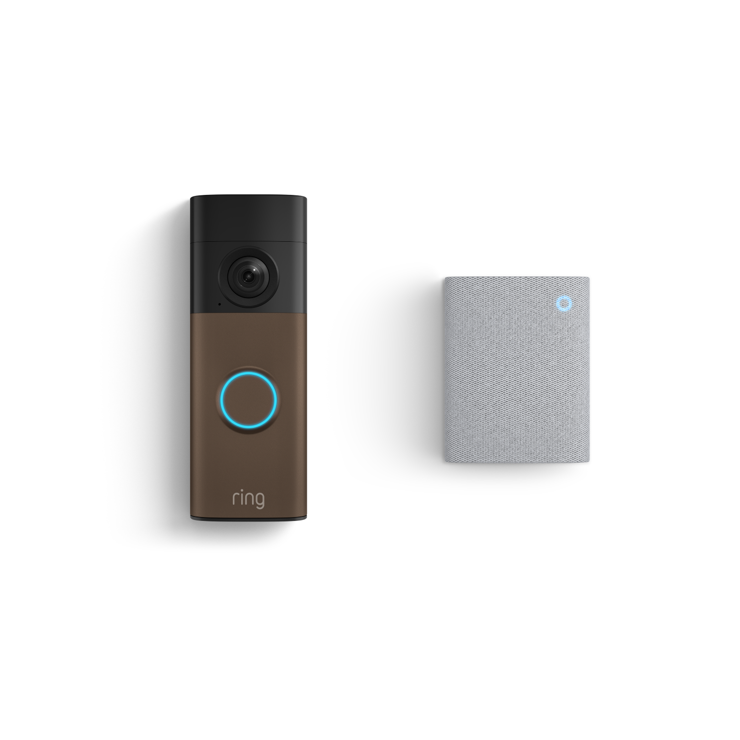 Battery Video Doorbell (newest gen) + Chime (3rd Gen) - Matte Mocha
