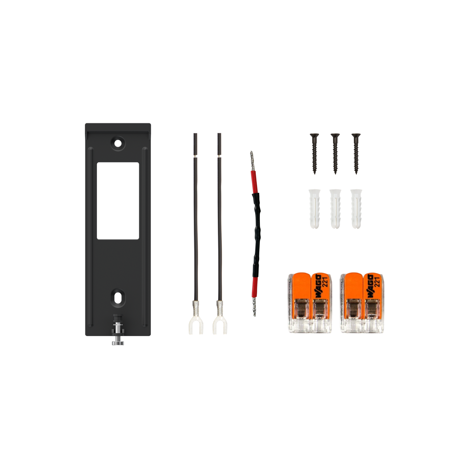 Spare Parts Kit (for Wired Video Doorbell (2nd Generation)) - Black