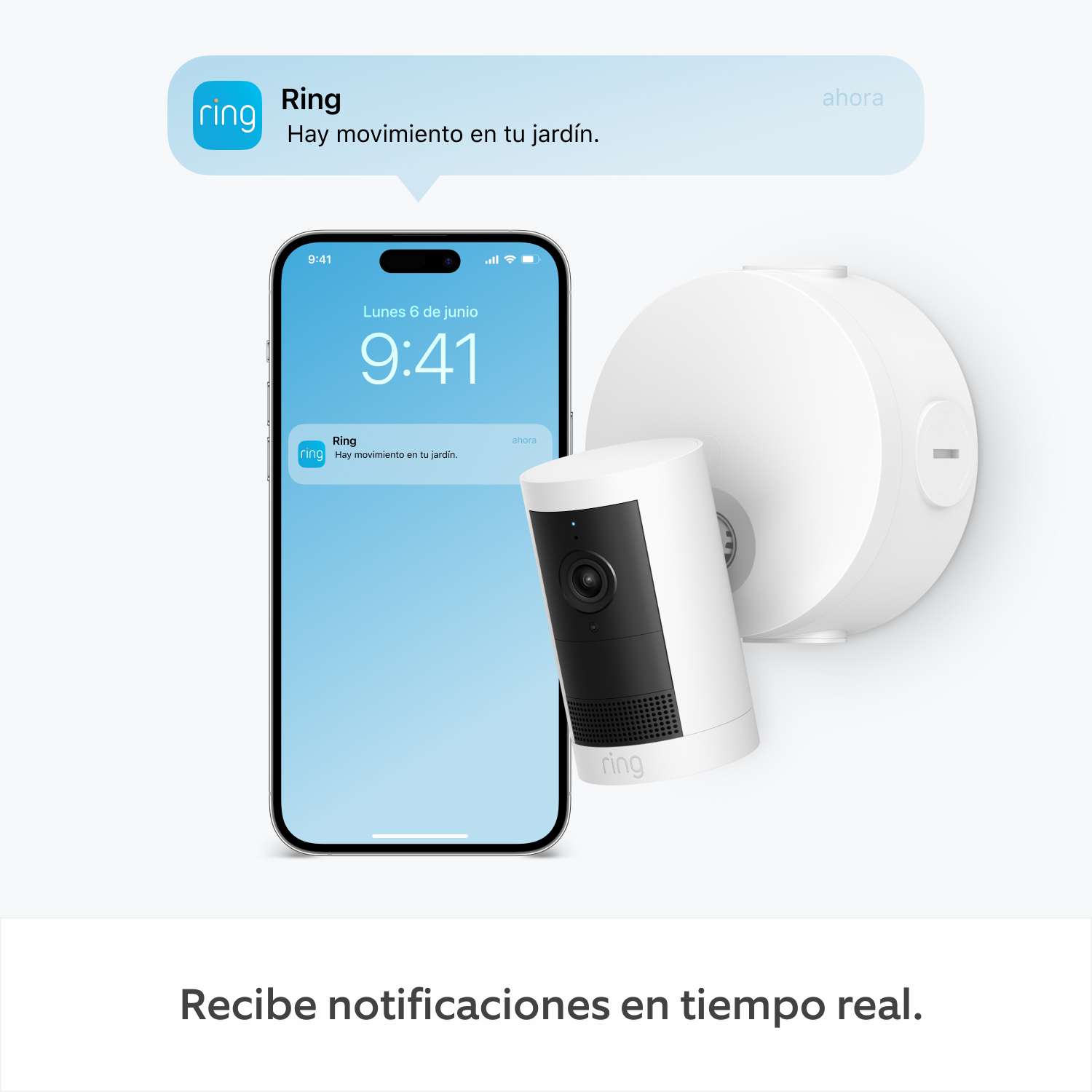 Cámara exterior Plus con adaptador PoE (Outdoor Camera Plus) -