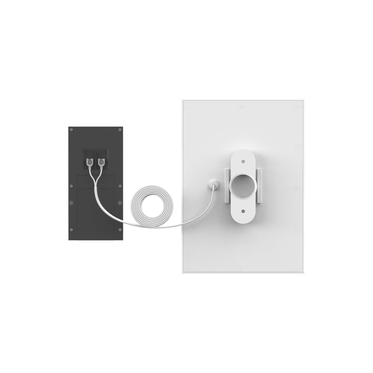 Solar Panel for Doorbells (Video Doorbell 2, Video Doorbell 3, Video Doorbell 3 Plus, Video Doorbell 4, Battery Video Doorbell Plus, Battery Video Doorbell Pro) -