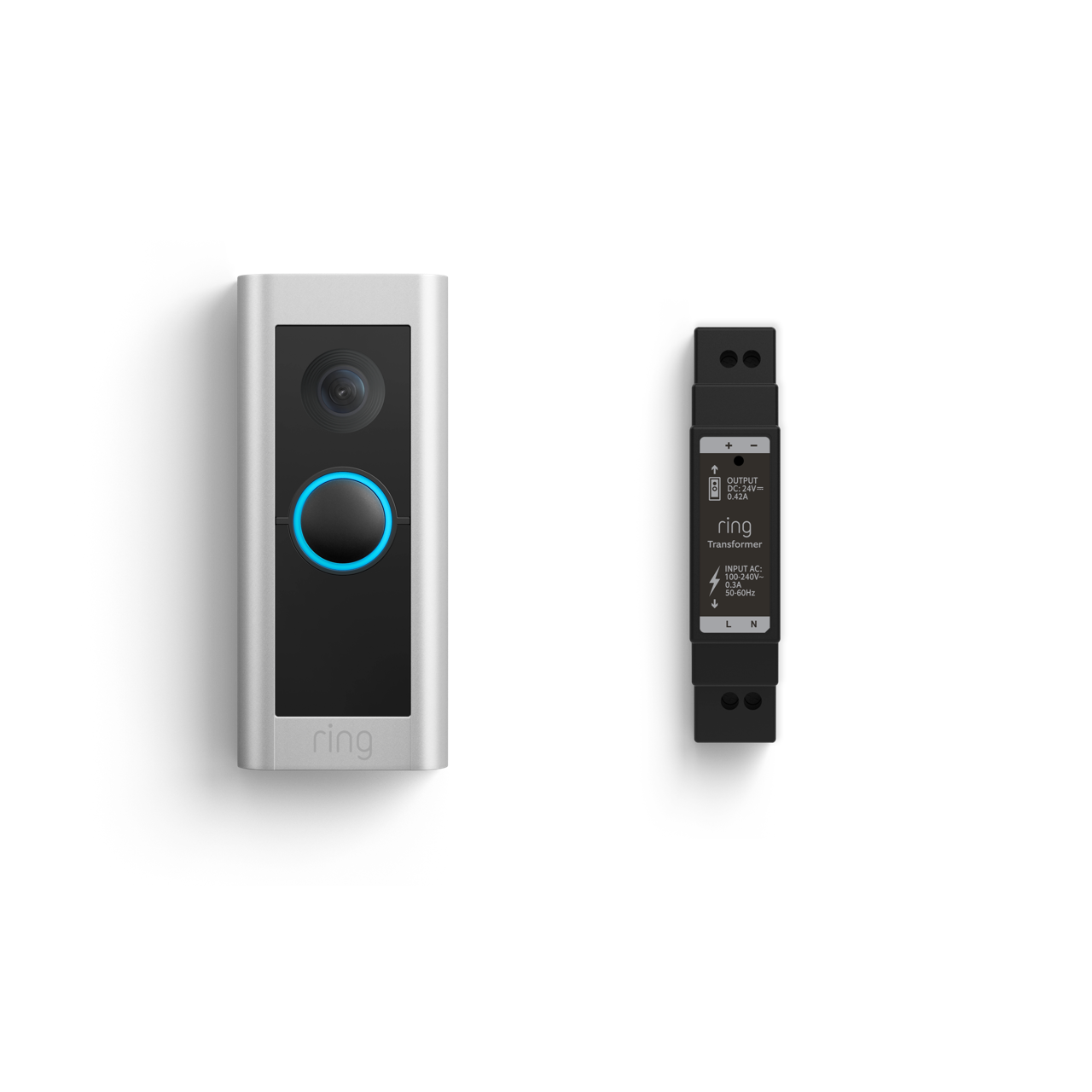 Transformador DIN Rail de Ring para Videotimbres cableados - Transformador DIN Rail de Ring para dispositivos Video Doorbell con cable (2.ª generación)