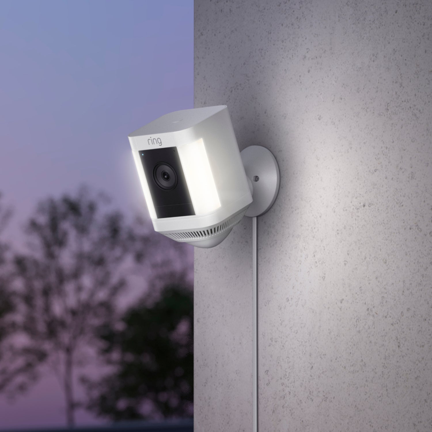 Spotlight Cam Plus Plug-In - White