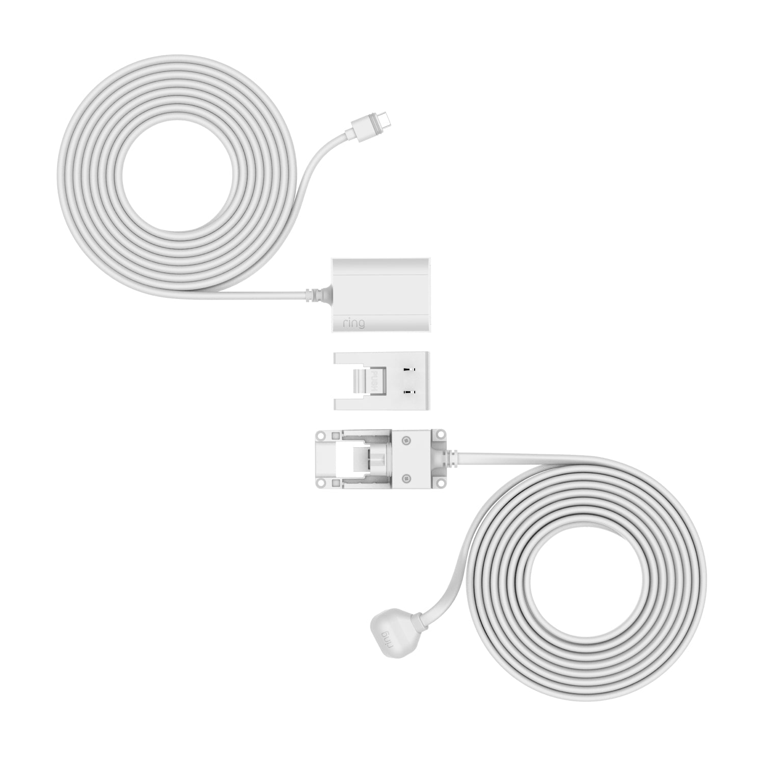 Indoor/Outdoor Power Adapter USB-C (Stick Up Cam Pro, Spotlight Cam Plus, Spotlight Cam Pro, Outdoor Camera Plus) - White