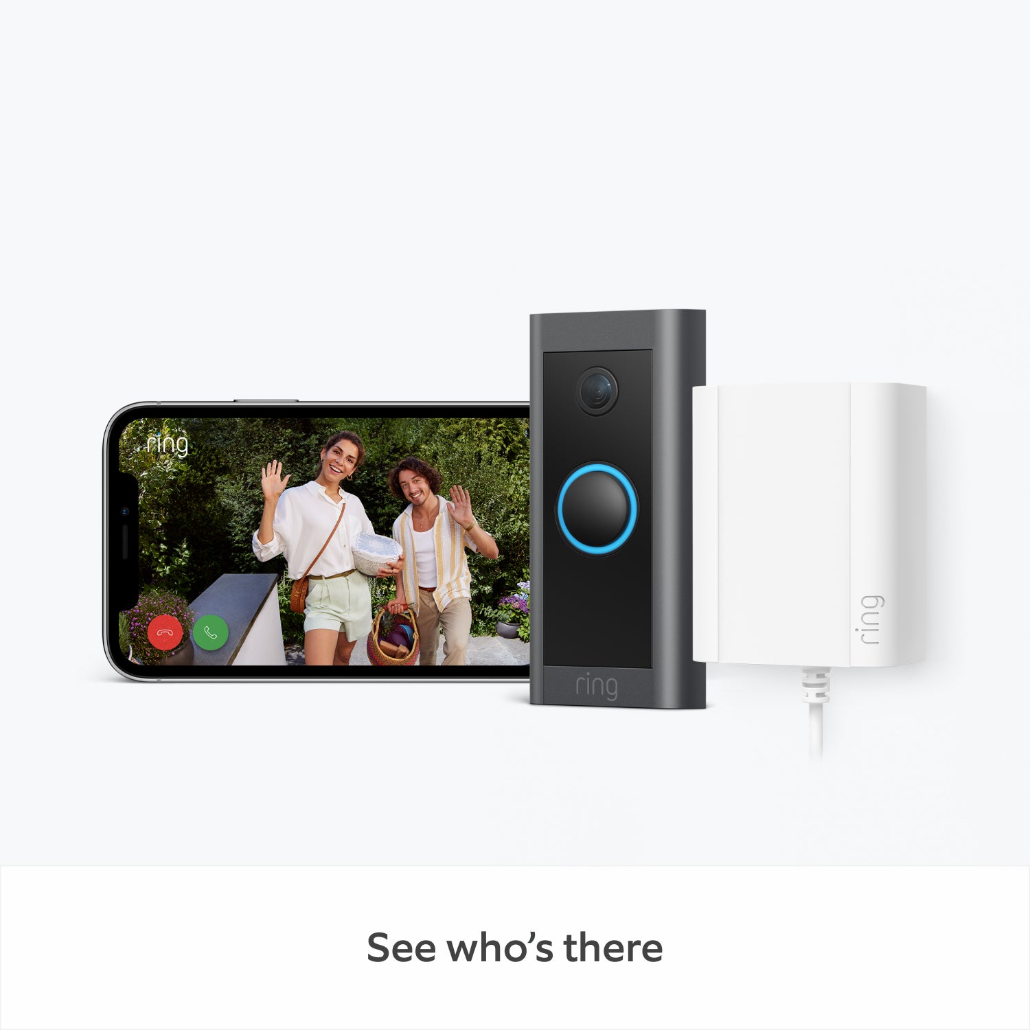 Video Doorbell Wired with Plug-In Adapter - Video Doorbell Wired with Plug-In Adapter