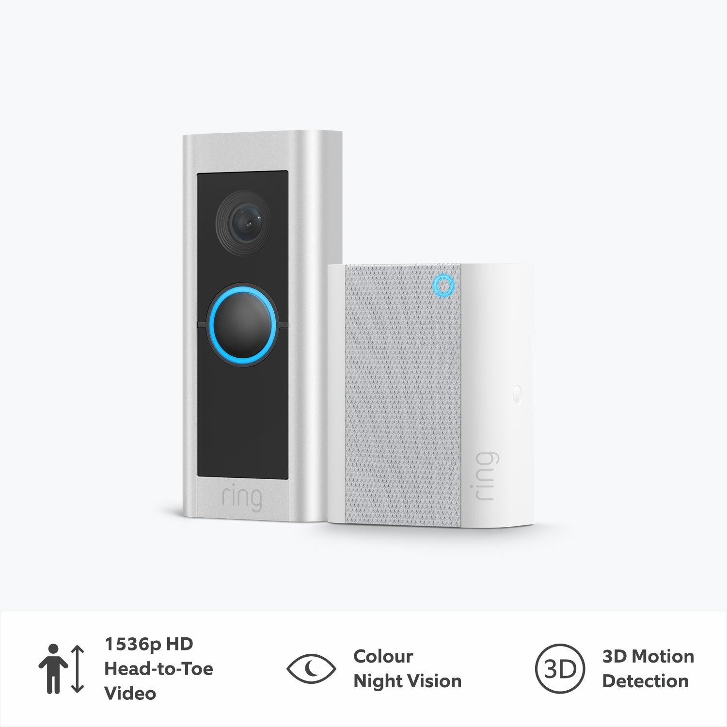 Wired Video Doorbell Pro with Chime (Formerly Video Doorbell Pro 2 Hardwired + Chime) - Wired Video Doorbell Pro with Chime (Formerly Video Doorbell Pro 2 Hardwired + Chime)