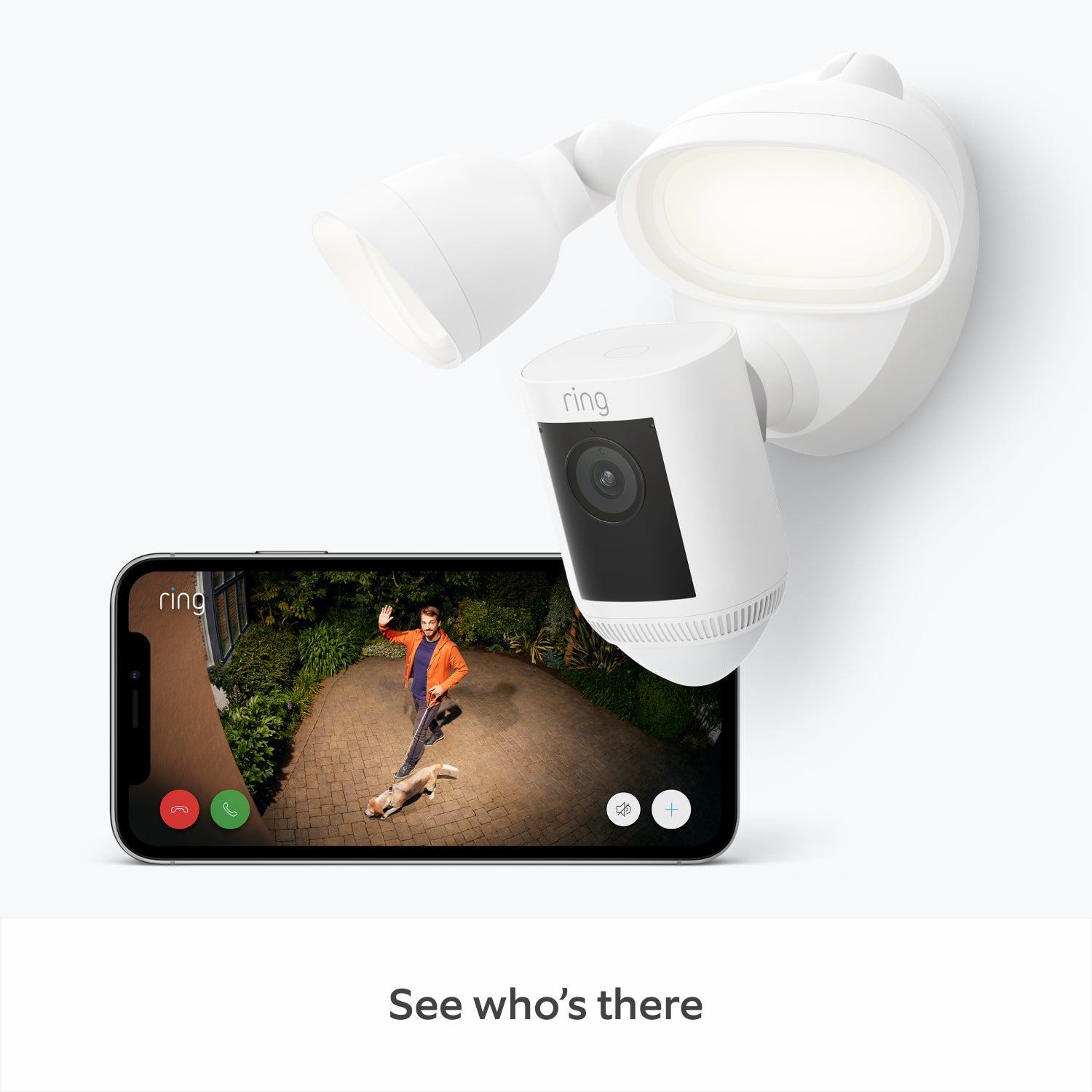3-Pack Floodlight Cam Wired Pro - White