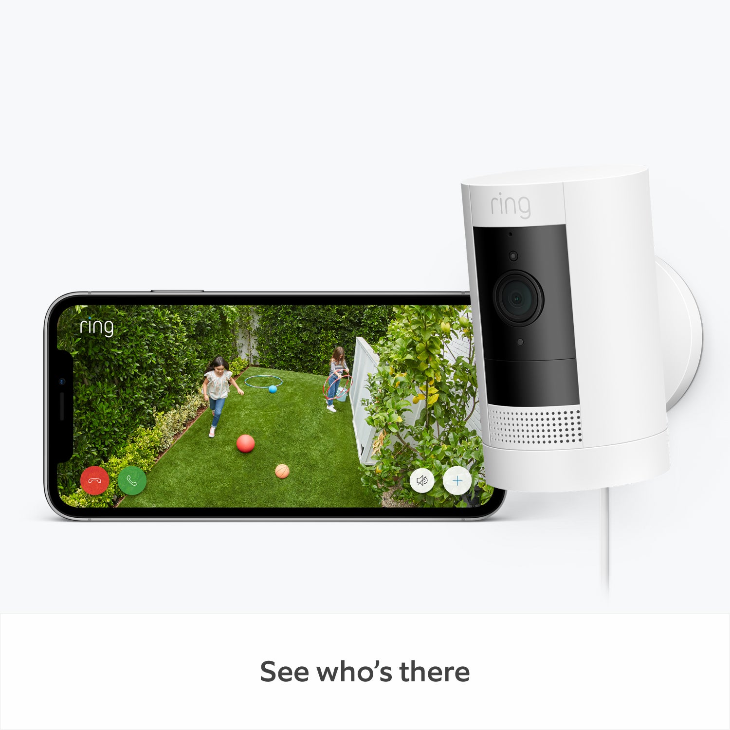 3-Pack Outdoor Security Camera | Stick Up Cam Solar - White