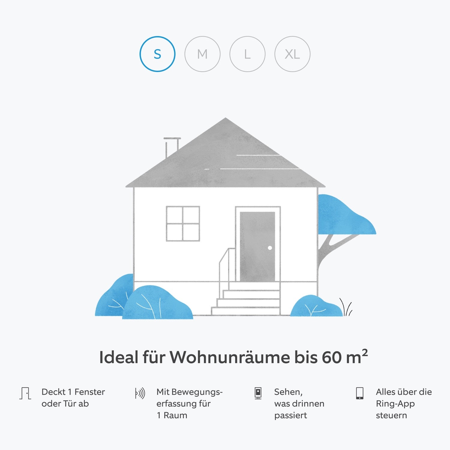 Alarm + Innenkamera 2. Gen. im Paket - S - Alarm + Innenkamera 2. Gen. im Paket - S