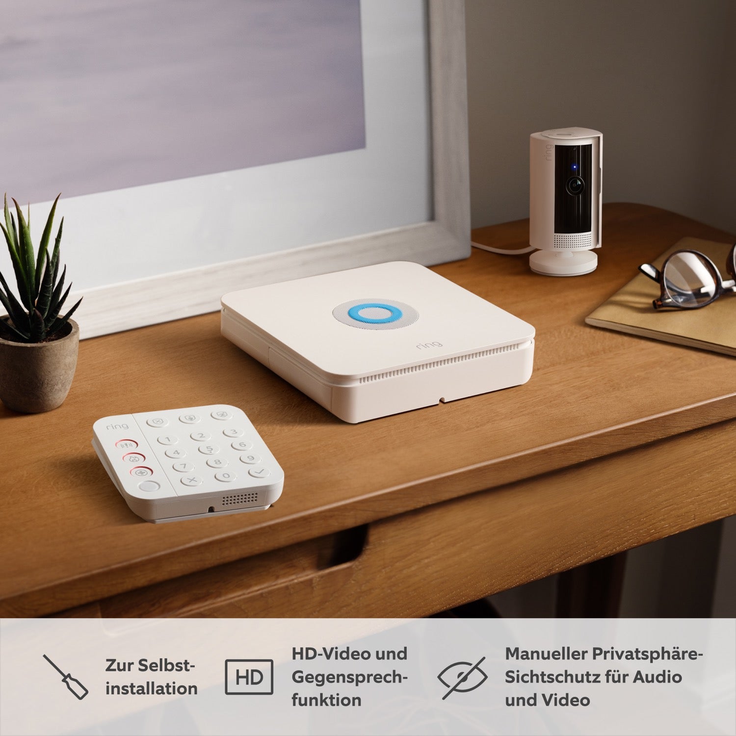 Alarm + Innenkamera 2. Gen. im Paket - M - Alarm + Innenkamera 2. Gen. im Paket - M