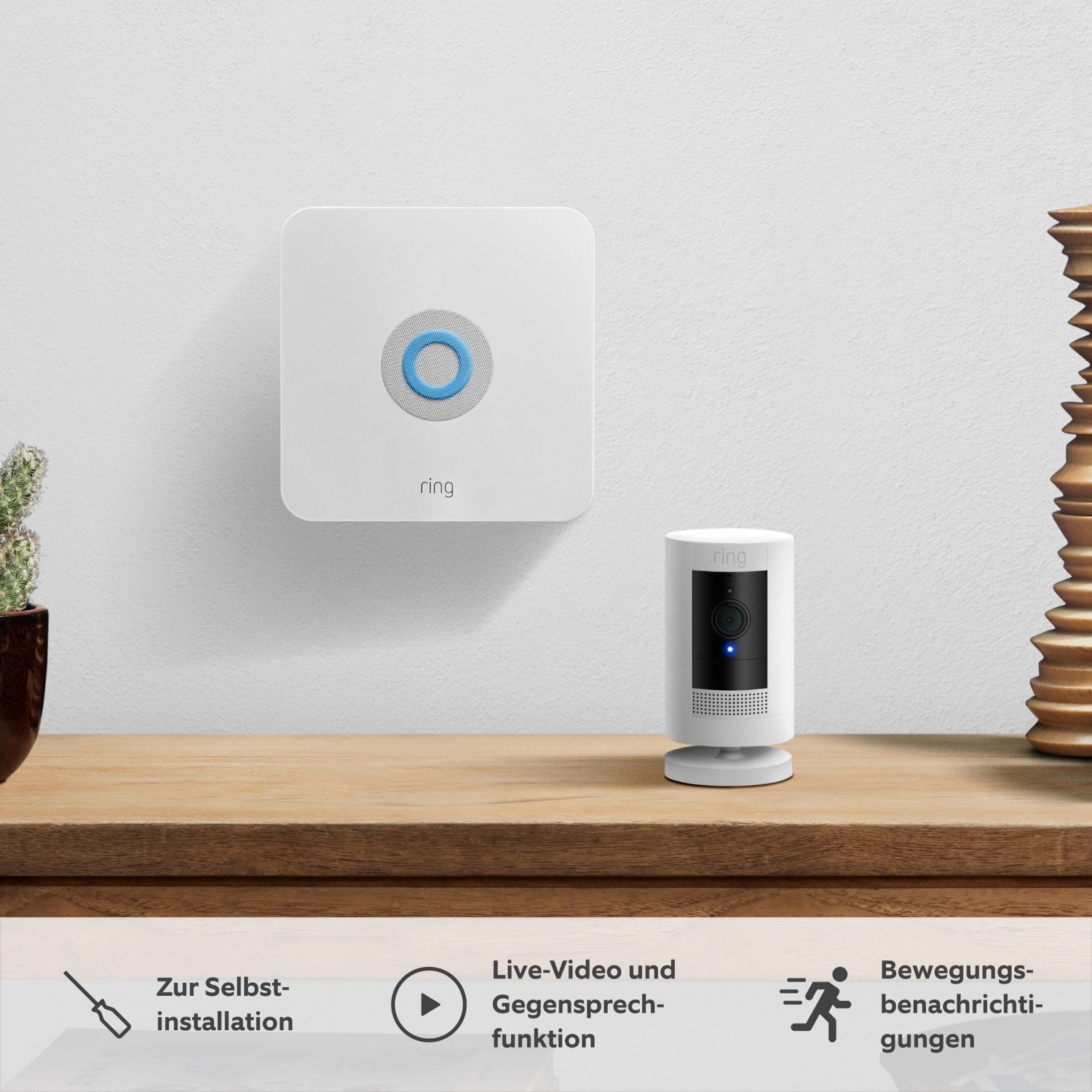 Alarm + Außenkamera im Paket - M - Alarm + Außenkamera im Paket - M