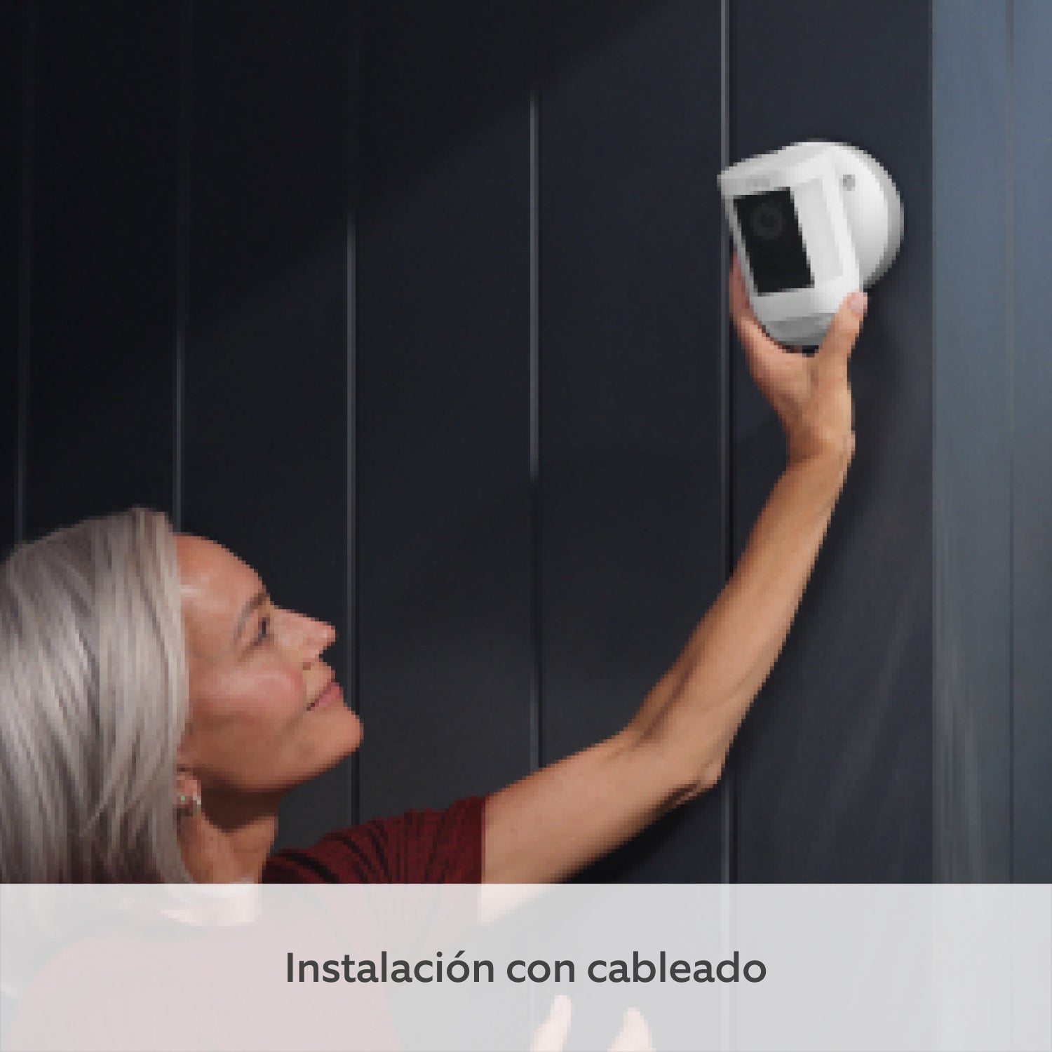 Pack de 2 cámaras Pro con luces cableadas (Spotlight Cam Pro) - Blanco