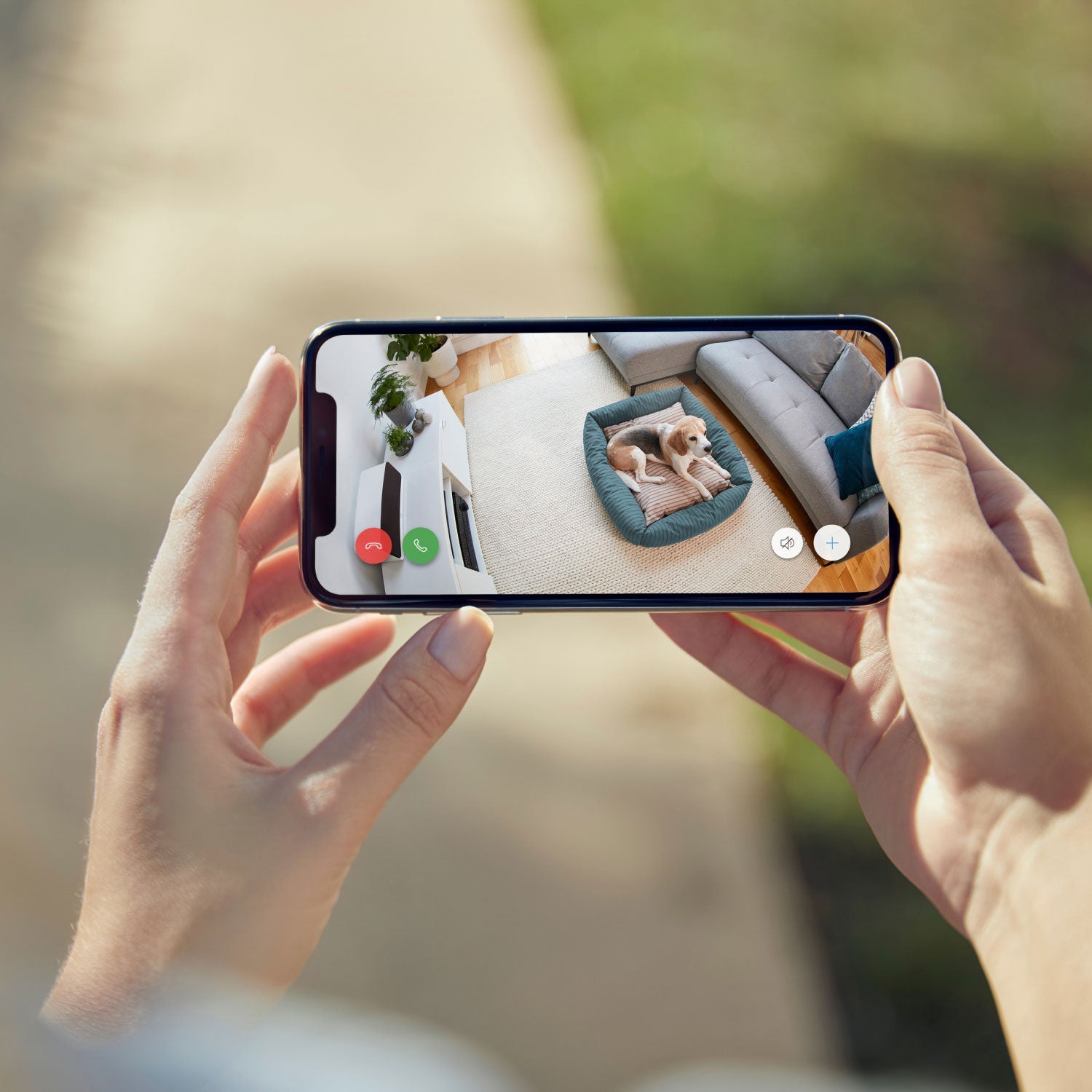 Videocamera interna 2a gen. + cavo di alimentazione da USB-A a Micro USB da 3 m (Indoor Camera)  - Bianco