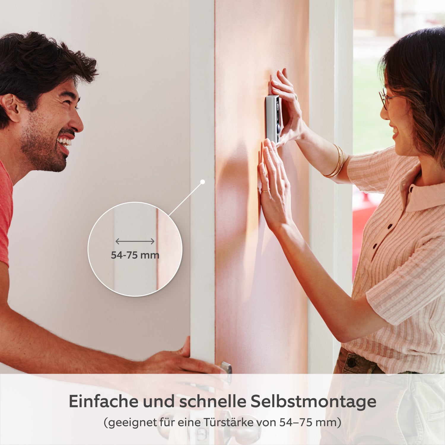 Ring Video-Türspion 54-75mm mit Chime (Door View Cam + Chime (2. Gen.)) - Ring Video-Türspion (54-75mm) mit Chime (Door View Cam + Chime (2. Gen.))