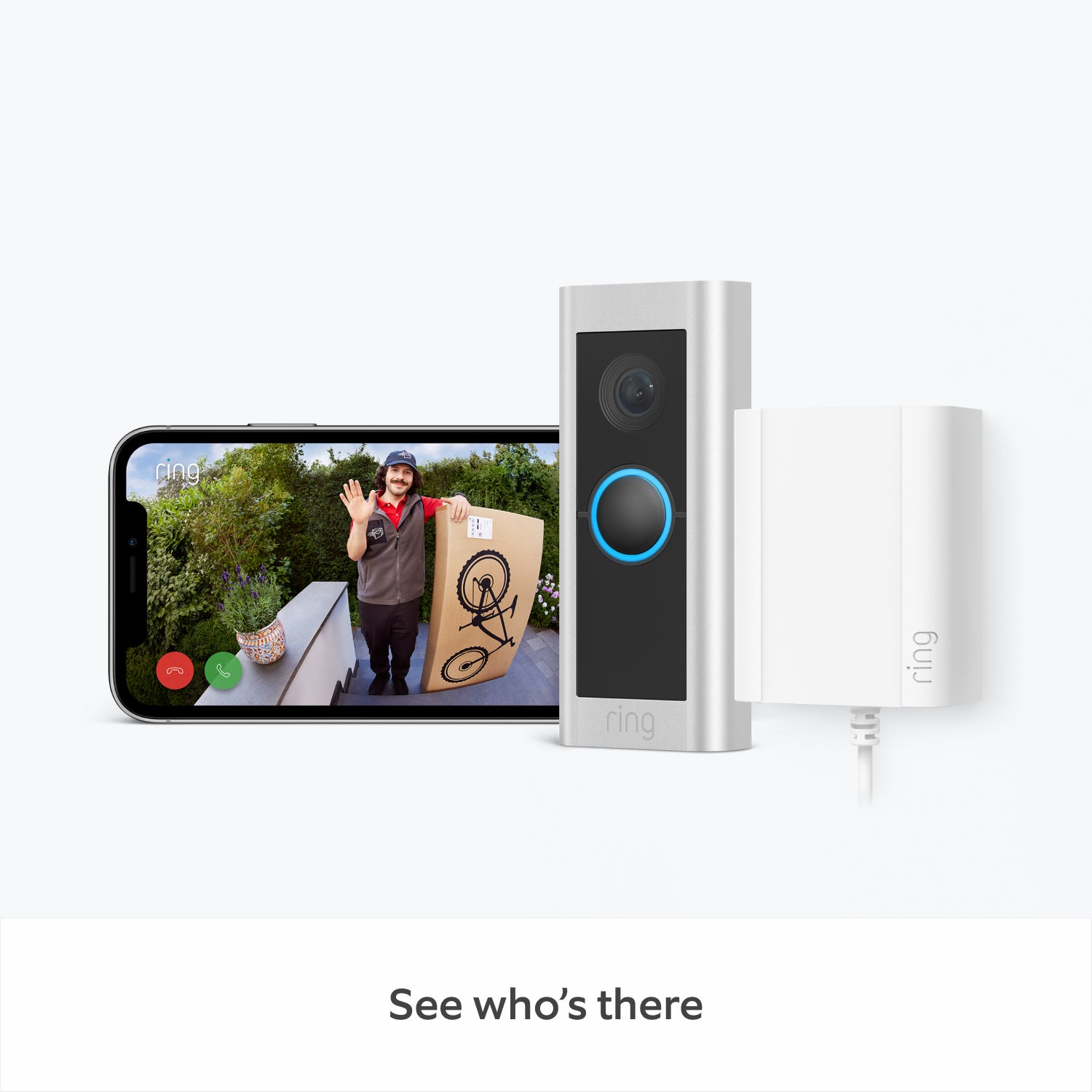 Wired Video Doorbell Pro Plug-in with Chime (Formerly Video Doorbell Pro 2 with Plug-in Adapter + Chime) - Wired Video Doorbell Pro Plug-in with Chime (Formerly Video Doorbell Pro 2 with Plug-in Adapter + Chime)
