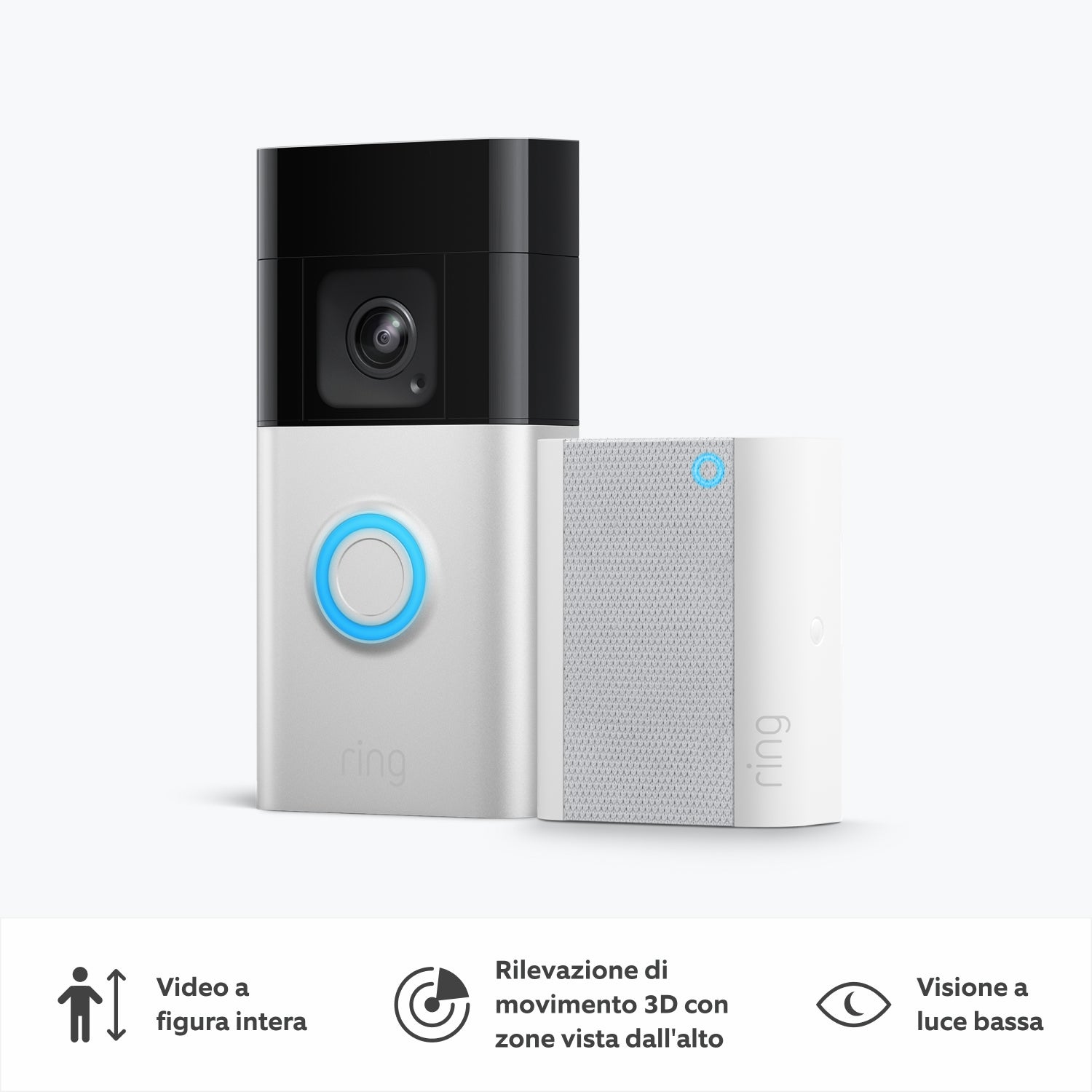Videocitofono Pro a batteria + Chime (Battery Video Doorbell Pro + Chime) - Videocitofono Pro a batteria + Chime (Battery Video Doorbell Pro + Chime)