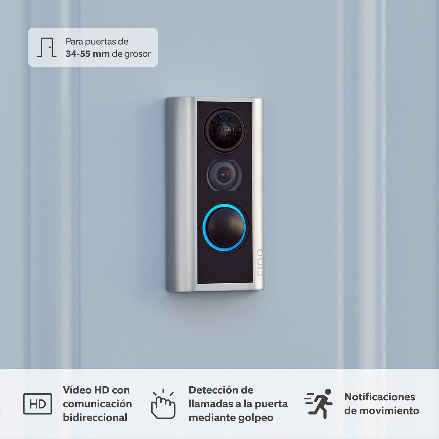 Mirilla Digital Ring 34-55mm + Chime (Door View Cam + Chime) - Mirilla Digital Ring (34-55mm) + Chime (Door View Cam + Chime (2.ª generación))
