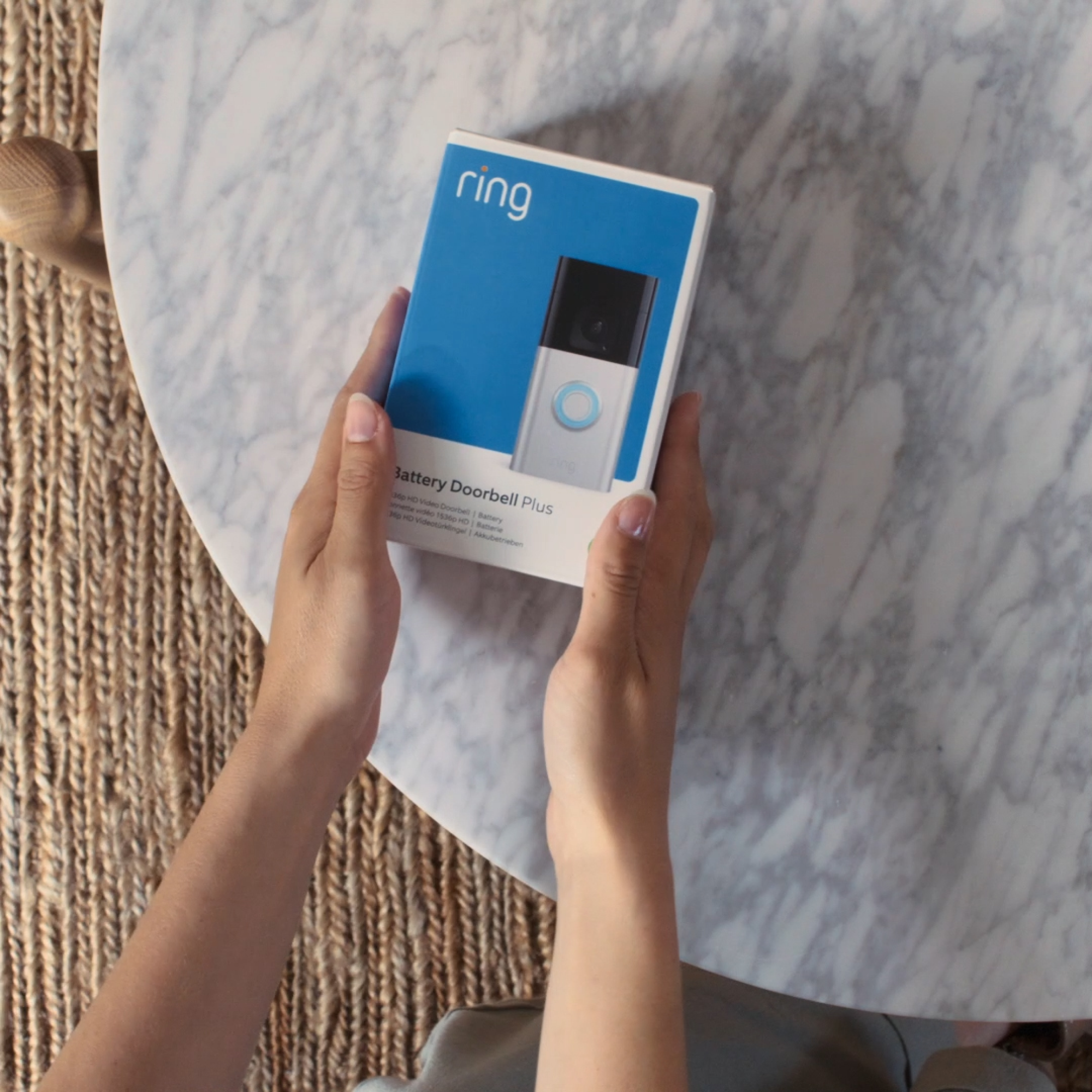 Videodeurbel Plus op batterij (Battery Video Doorbell Plus) - Battery Video Doorbell Plus + Chime Pro