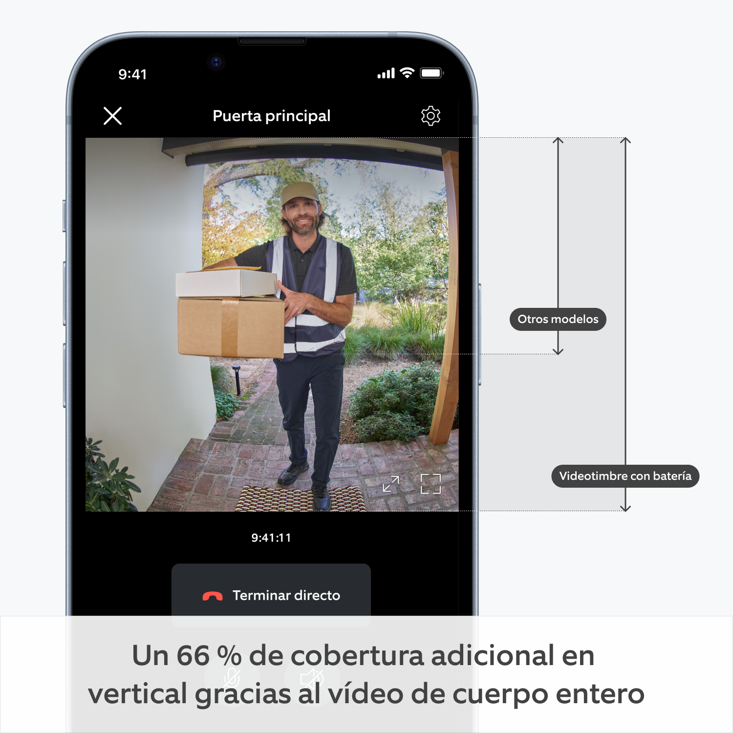 Videotimbre con batería (Battery Video Doorbell) - Videotimbre con batería (Battery Video Doorbell)