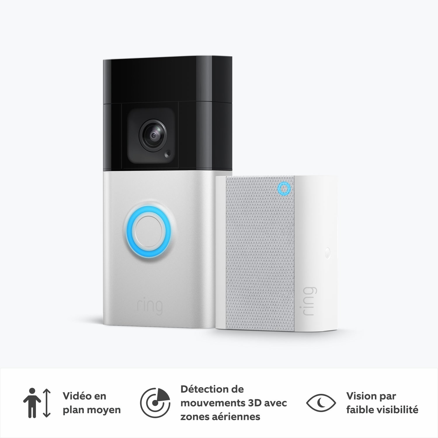 Sonnette vidéo Pro sans fil + Chime (Battery Video Doorbell Pro + Chime) - Sonnette vidéo Pro sans fil + Chime (Battery Video Doorbell Pro + Chime)