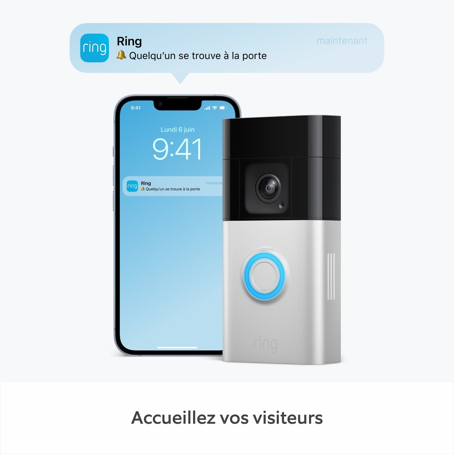 Sonnette vidéo Pro sans fil (Battery Video Doorbell Pro) - Sonnette vidéo Pro sans fil (Battery Video Doorbell Pro)
