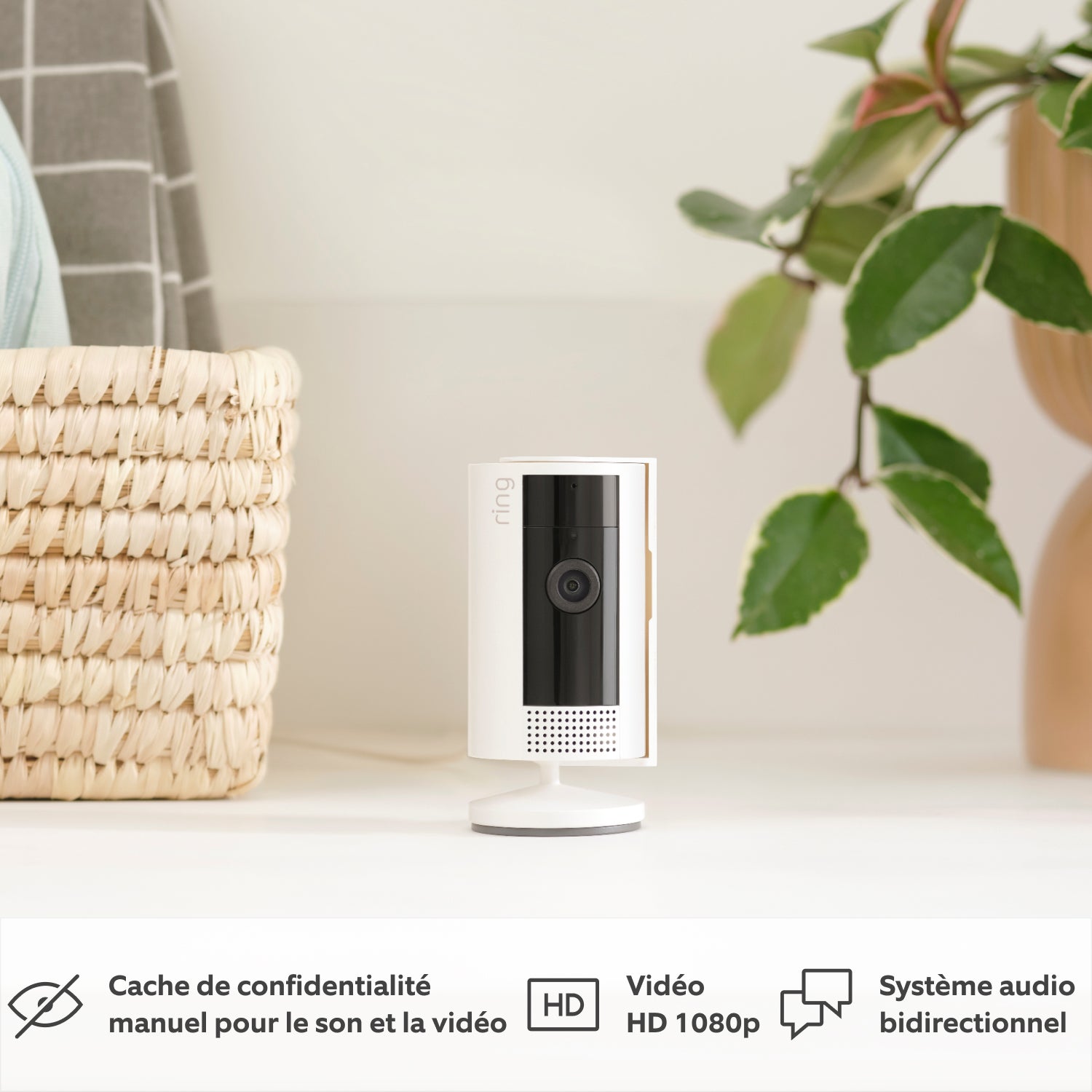 Lot de 4 caméras intérieures 2e gén. (Indoor Camera) - Blanc