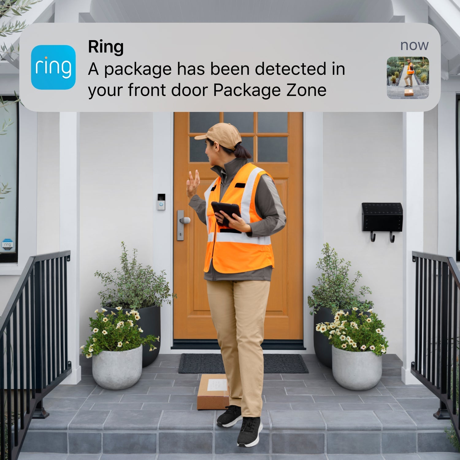 Sonnette vidéo Plus sans fil avec Chime (Battery Video Doorbell Plus + Chime) - Battery Video Doorbell Plus + Chime