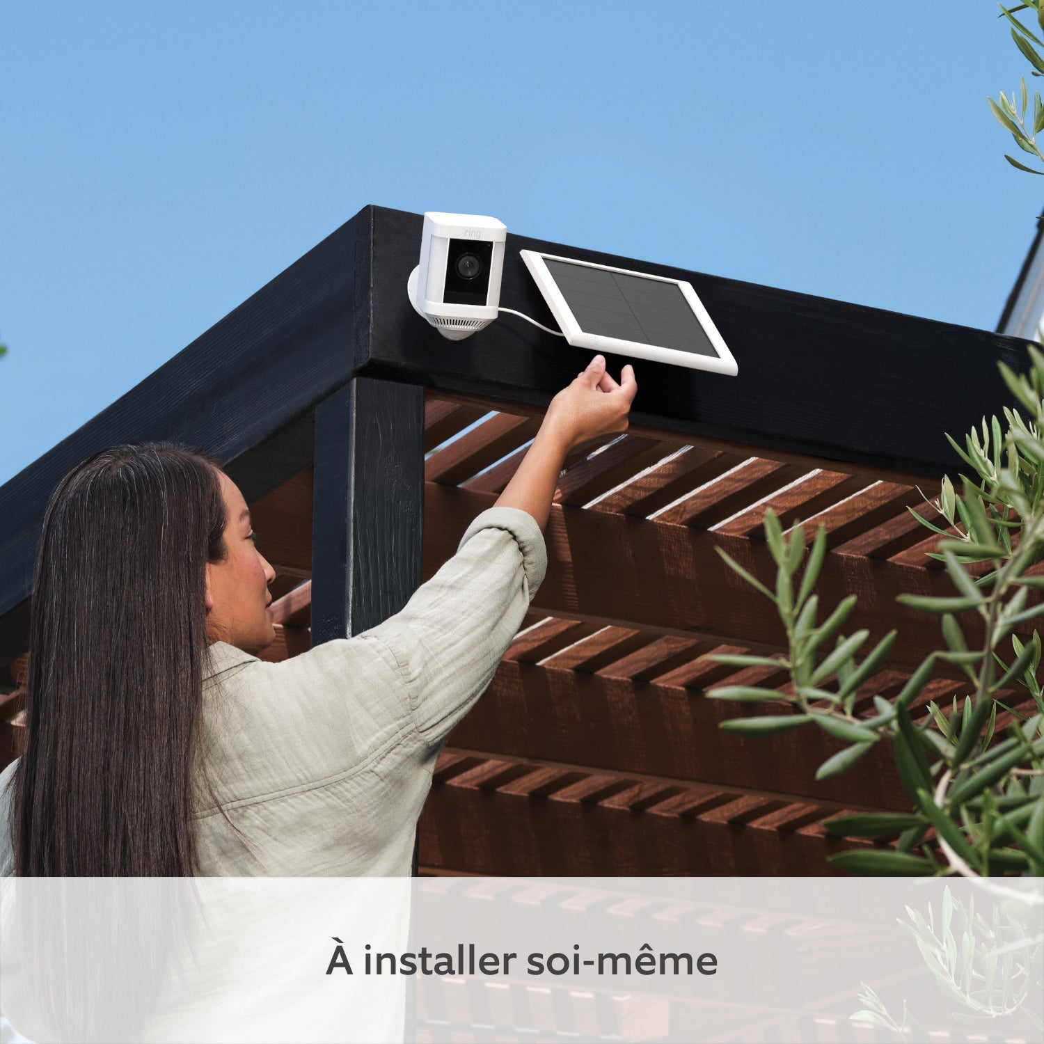 Caméra Spotlight Plus solaire (Spotlight Cam Plus) - Blanc