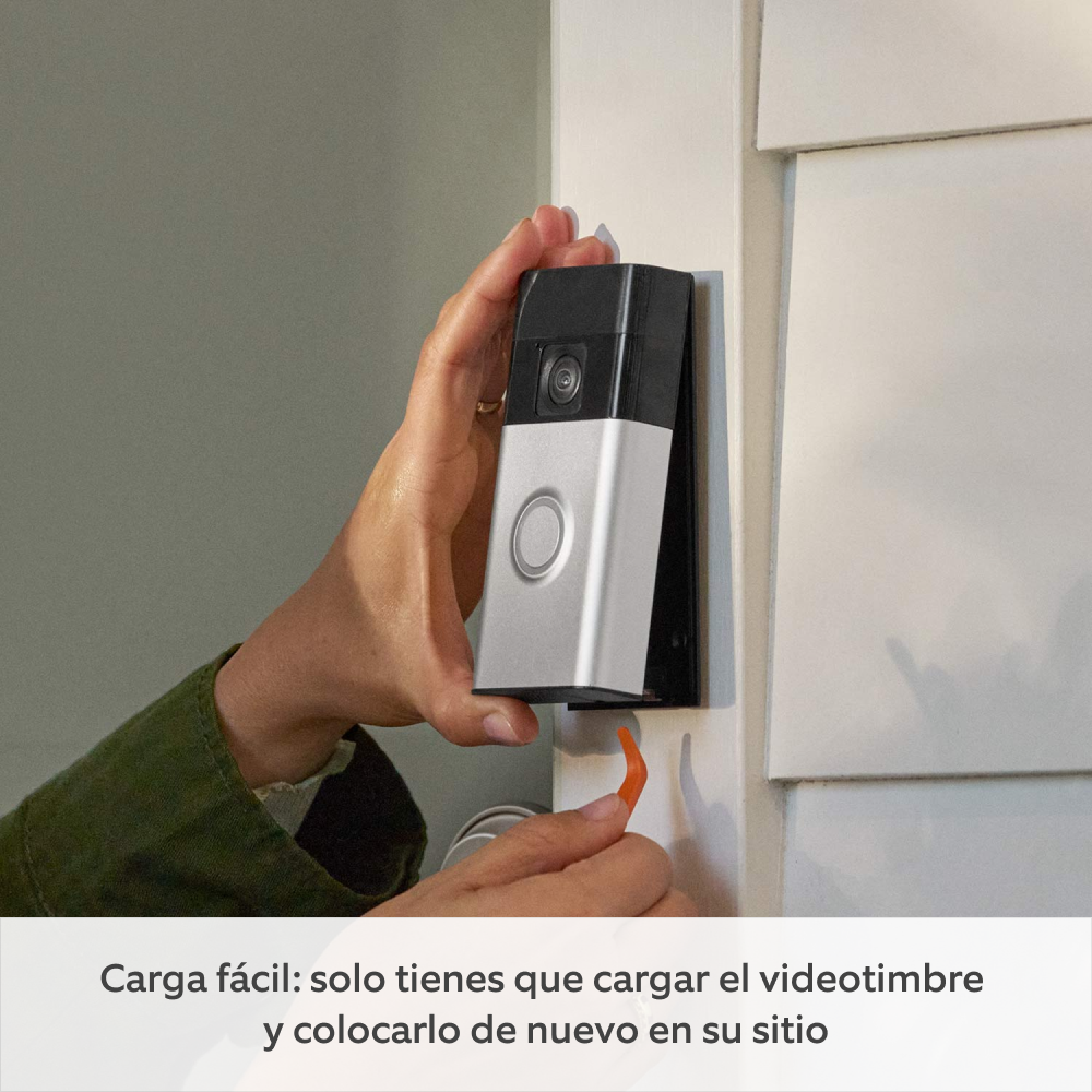 Videotimbre con batería + Chime 2.ª generación (Battery Video Doorbell + Chime 2.ª generación) - Videotimbre con batería (Battery Video Doorbell)