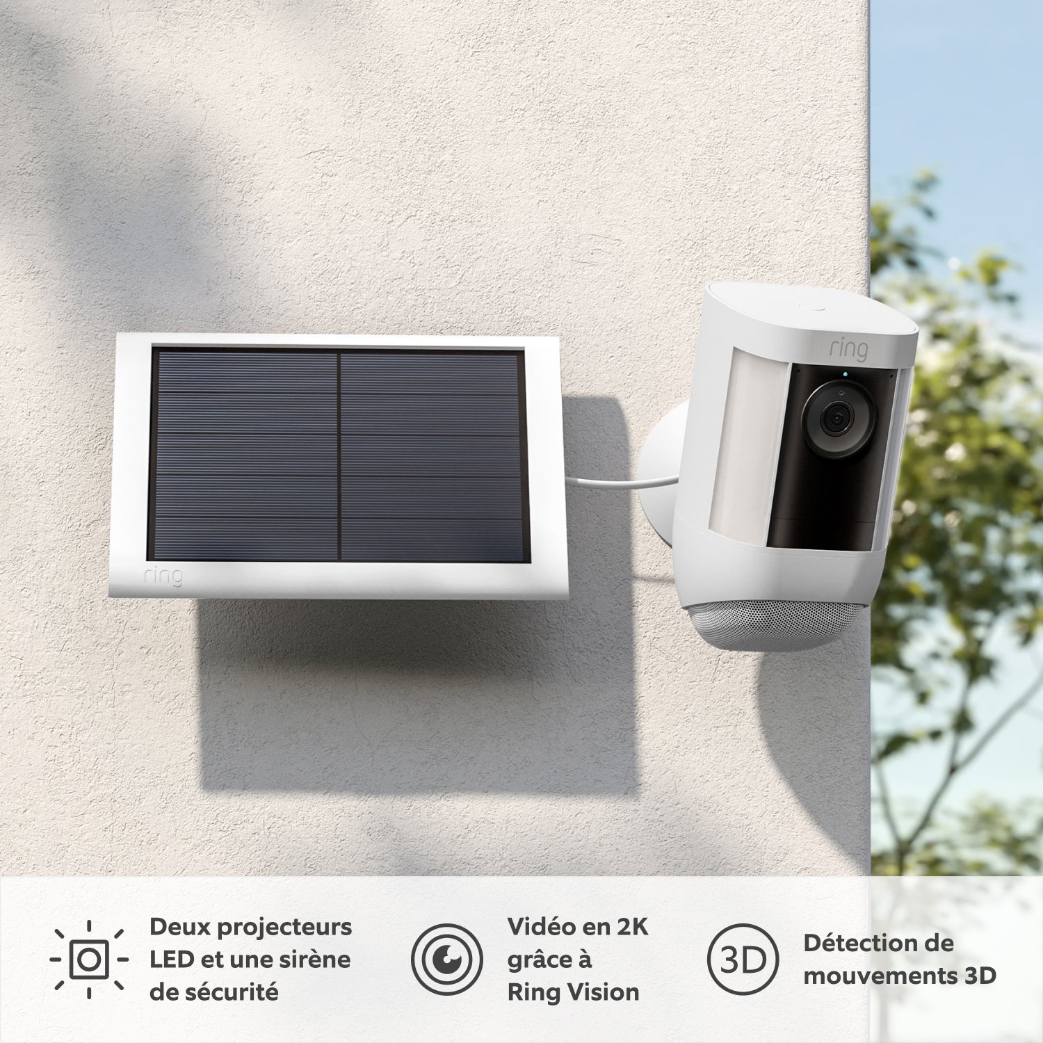 Lot de 4 caméras Spotlight Pro solaires (Spotlight Cam Pro) - Spotlight Cam Pro Solar