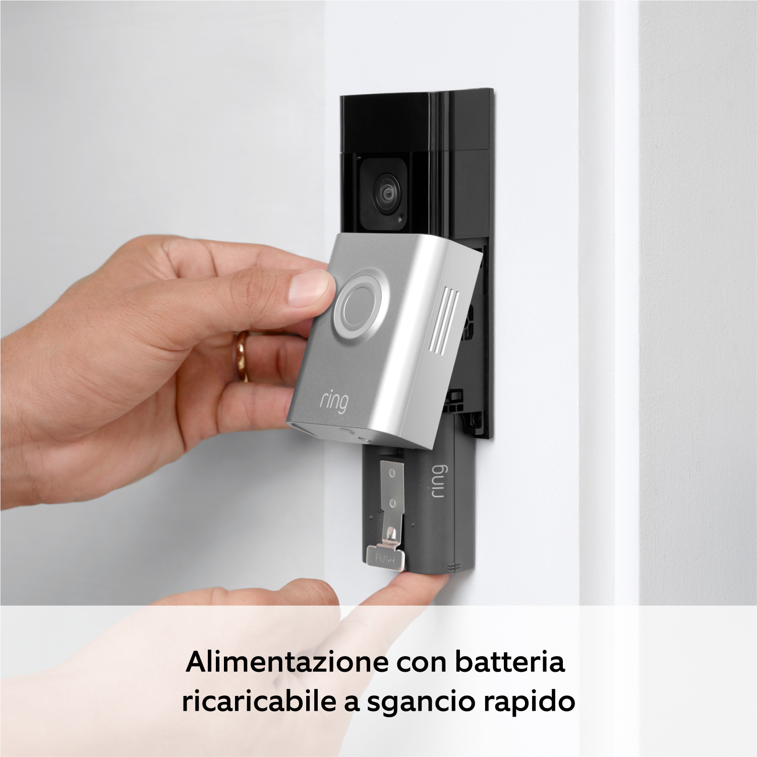 Videocitofono Plus a batteria (Battery Video Doorbell Plus) - Battery Video Doorbell Plus + Chime Pro
