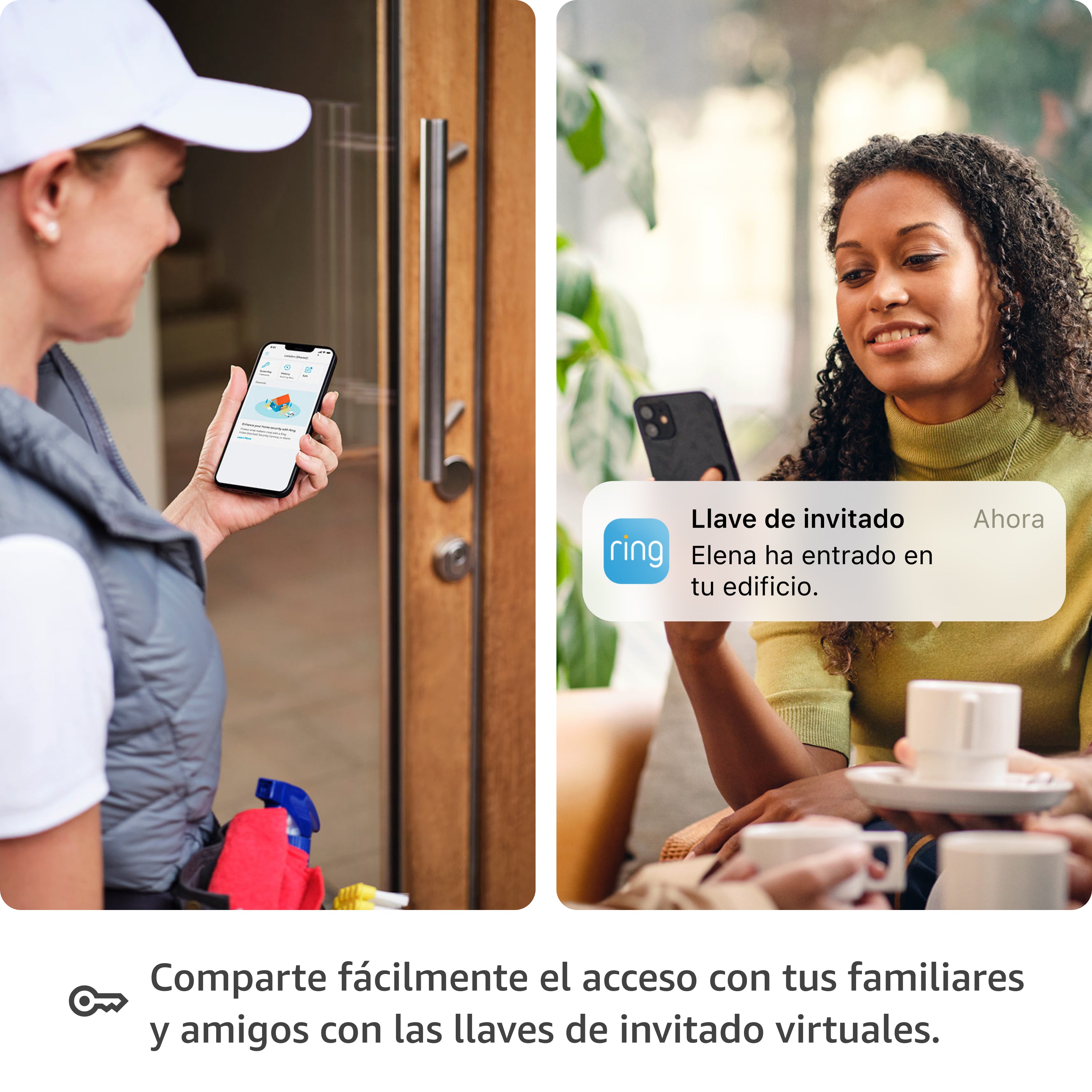 Ring Intercom + Batería recargable + Estación de carga - Ring Intercom + Batería recargable + Estación de carga