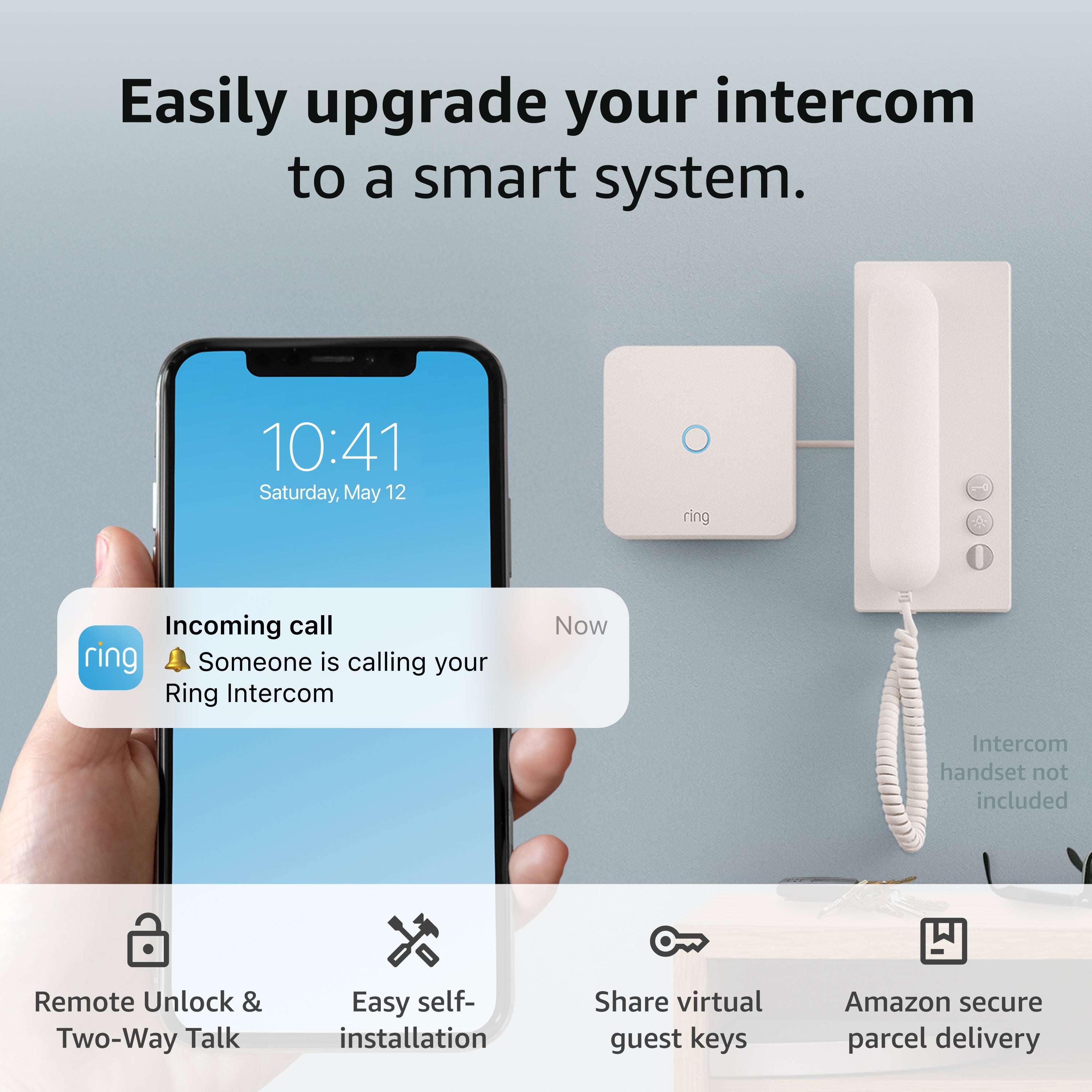 Ring Intercom + Quick Release Battery Pack - Ring Intercom
