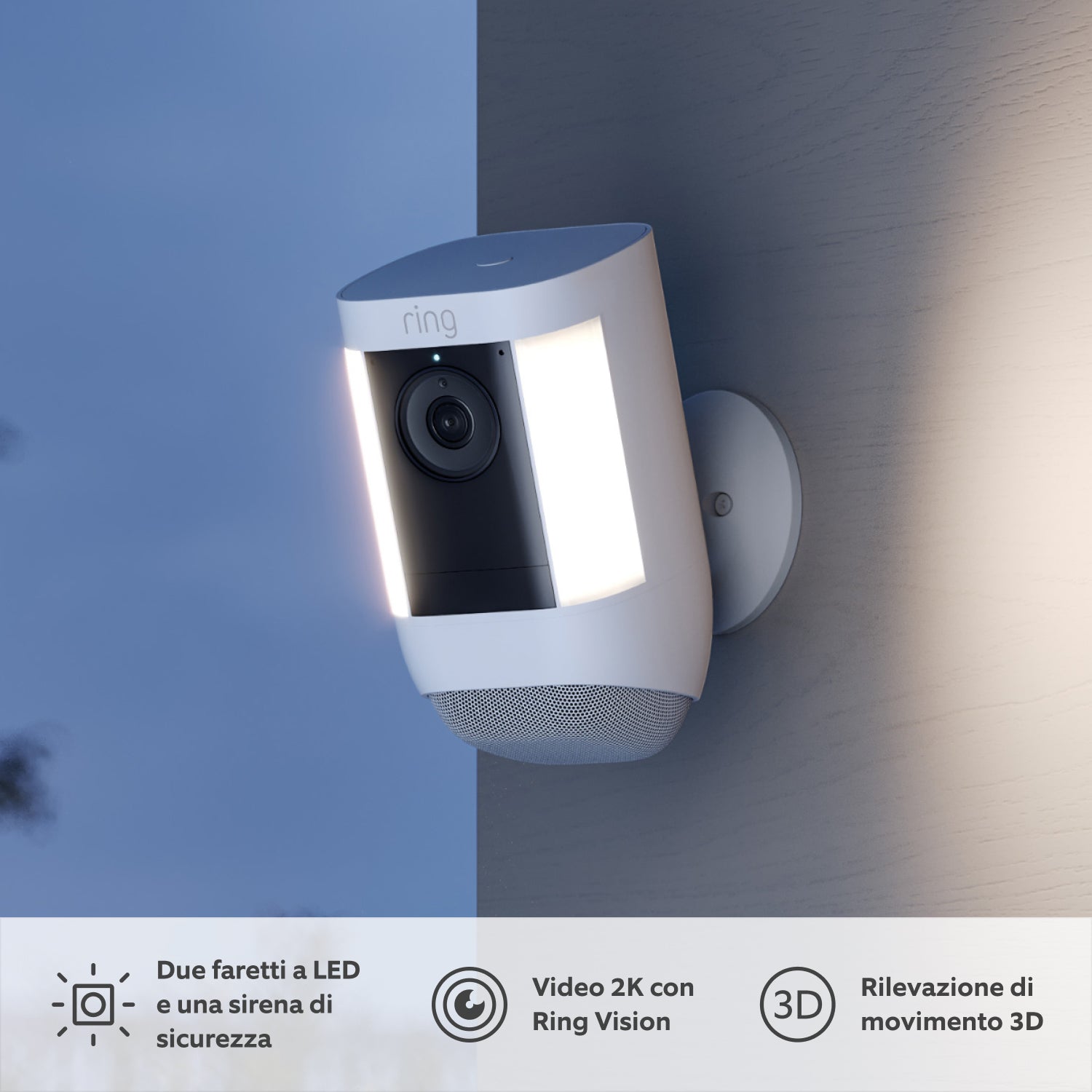 Videocamera Pro con faretti a batteria (Spotlight Cam Pro) - Spotlight Cam Pro Battery