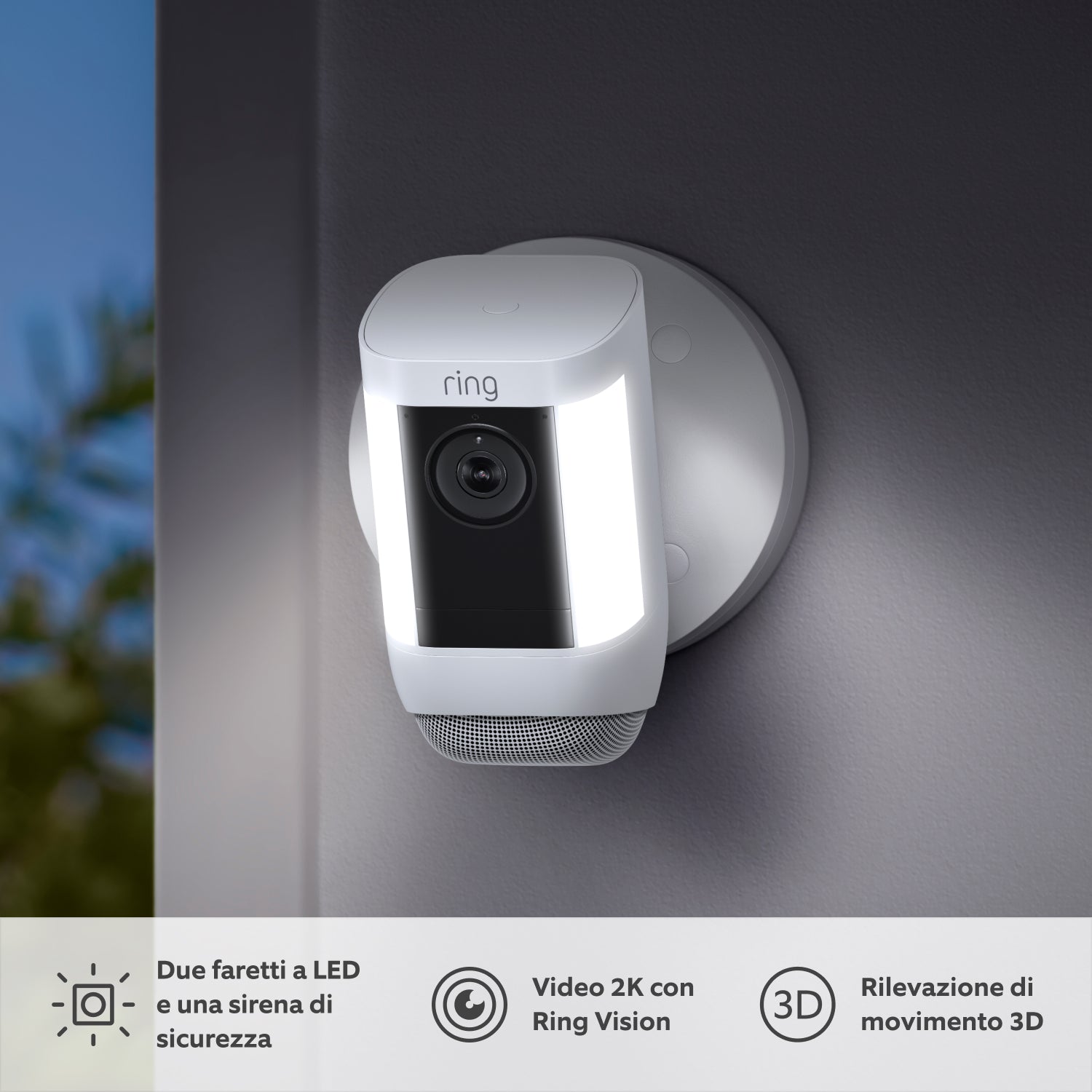 Videocamera Pro con faretti cablata (Spotlight Cam Pro) - Spotlight Cam Pro Wired