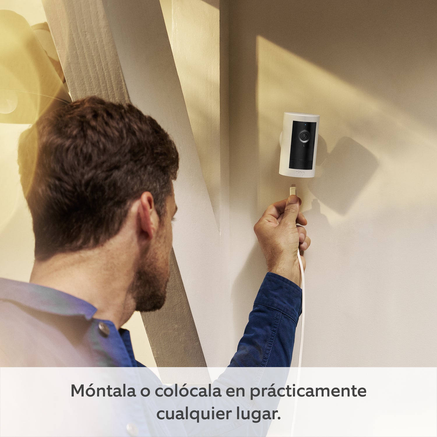 Pack de 2 cámaras exteriores Plus con enchufe (Outdoor Camera Plus) - Cámara exterior Plus con enchufe (Outdoor Camera Plus)