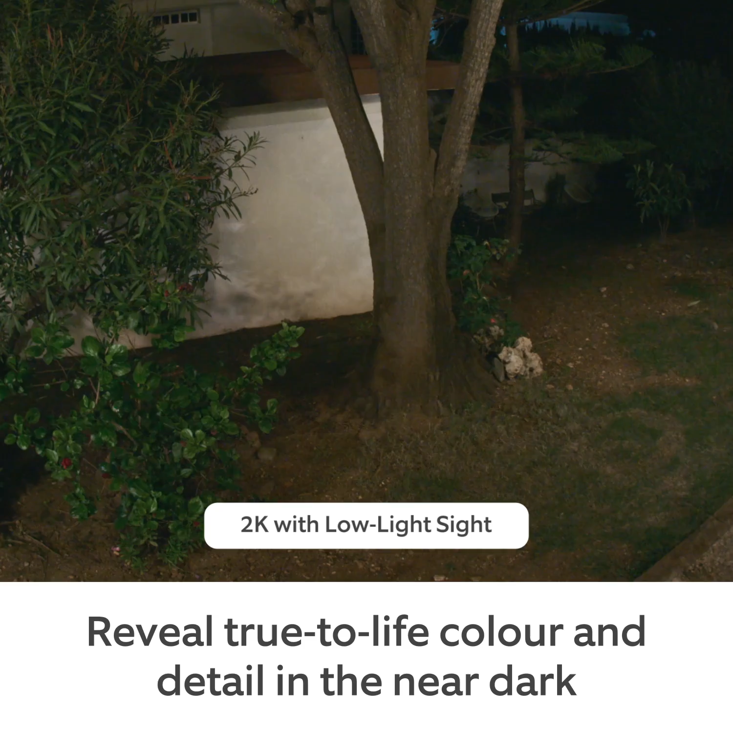 Outdoor Camera Plus Plug-in (Featuring 2K Video with Ring Vision) - White