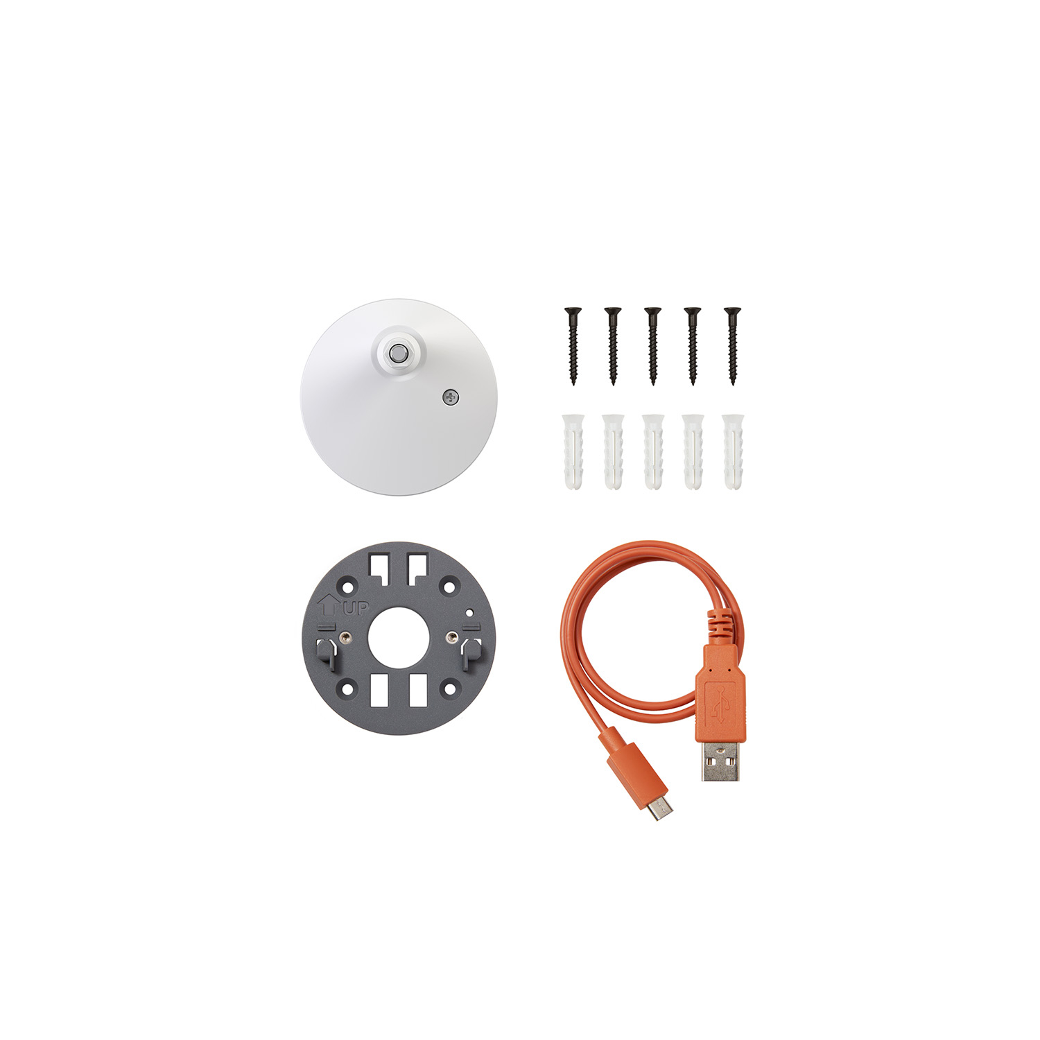 Spare Parts Kit (Outdoor Camera 2nd Gen Battery) - White