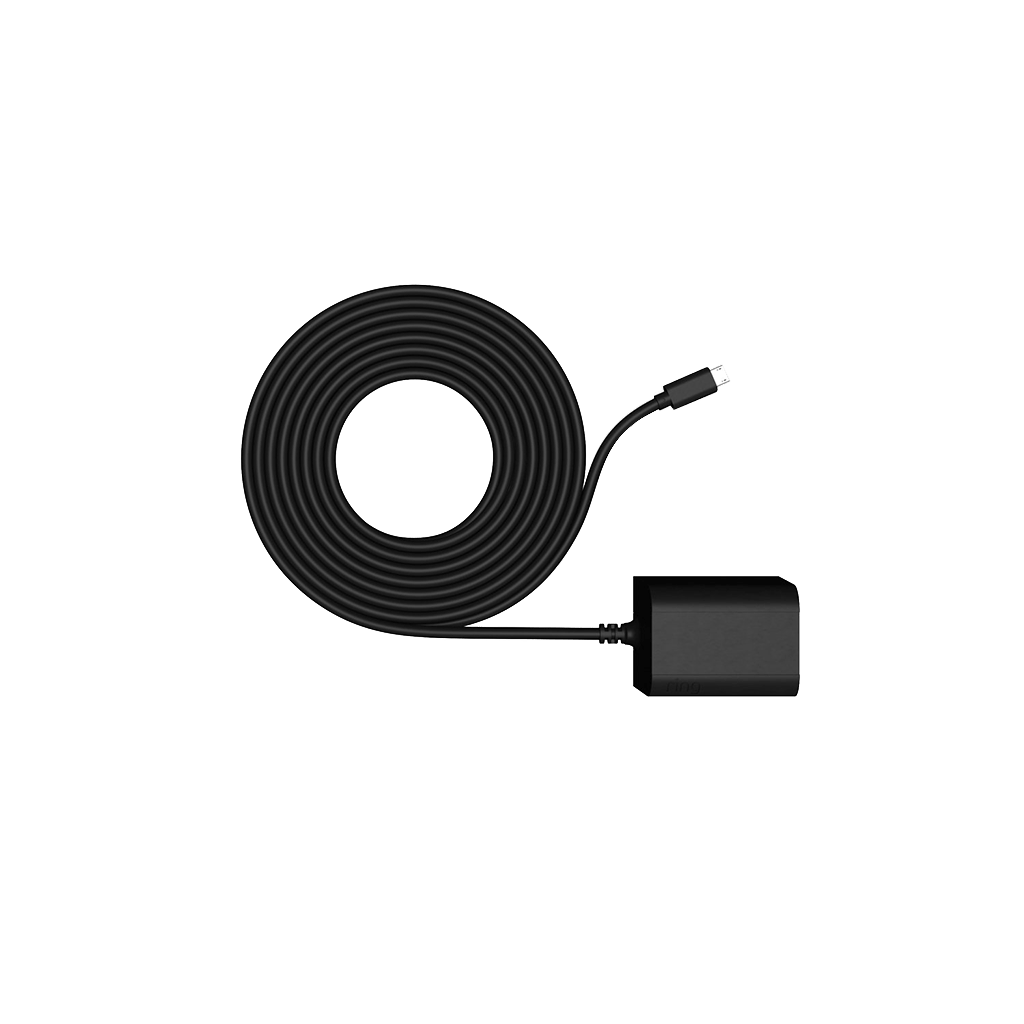 Indoor/ Outdoor Power Adapter (Micro-USB) - Black