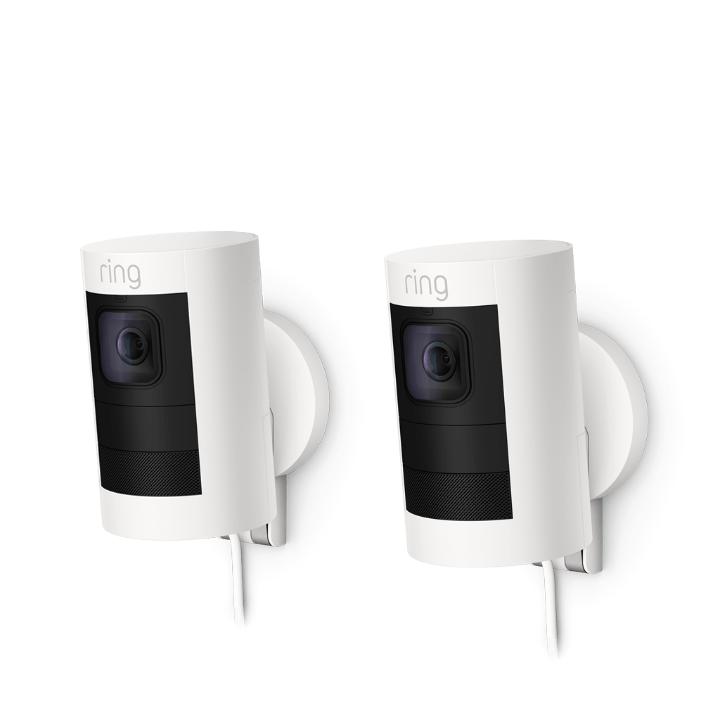 2-Pack Outdoor Security Camera | Stick Up Cam Elite - White