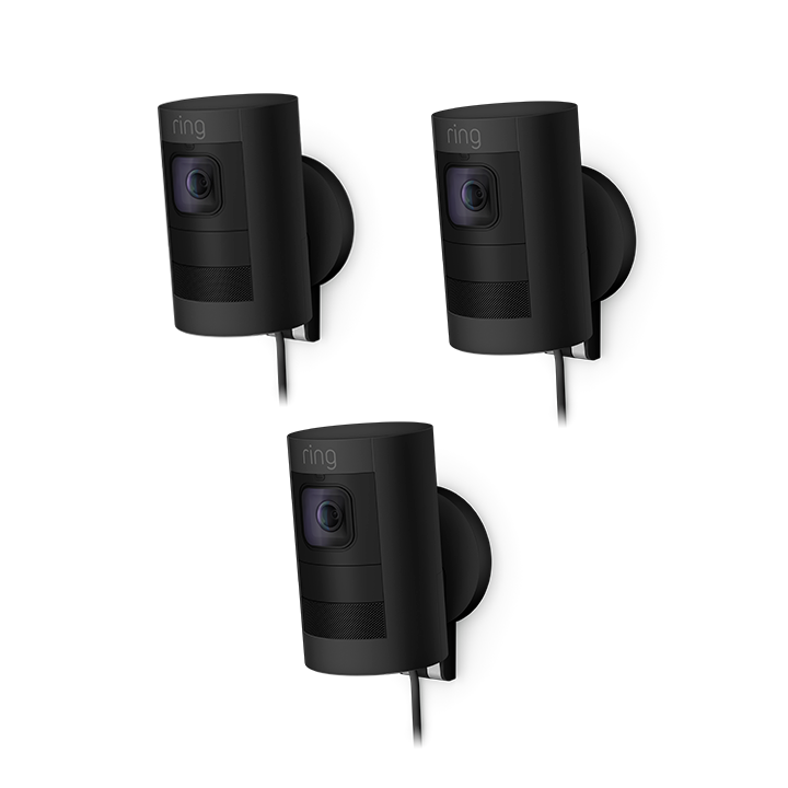 3-Pack Stick Up Cam Elite - Black