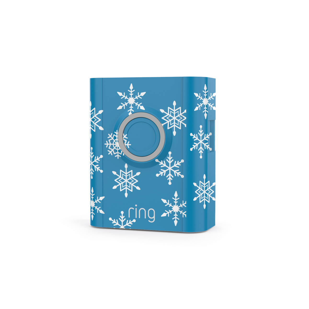 Holiday Interchangeable Faceplate (Video Doorbell 3, Video Doorbell 3 Plus, Video Doorbell 4, Battery Video Doorbell Plus, Battery Video Doorbell Pro) - Snowflakes