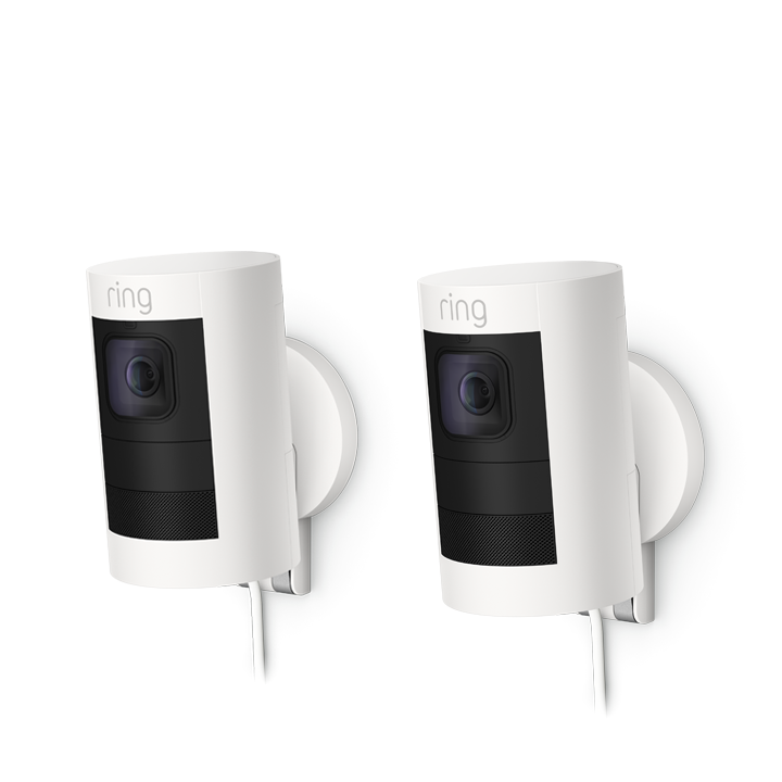 2-pack Buitencamera Elite (Stick Up Cam) - Wit