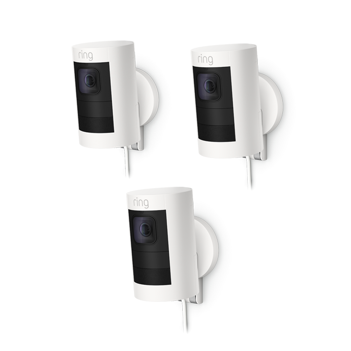 3-pack Buitencamera Elite (Stick Up Cam) - Wit