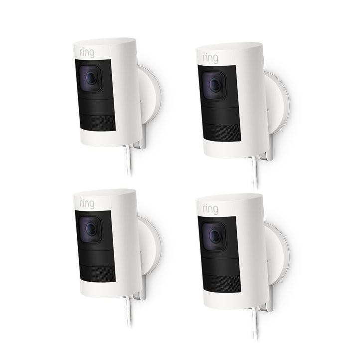 Lot de 4 caméras extérieures Elite (Stick Up Cam) - Blanc