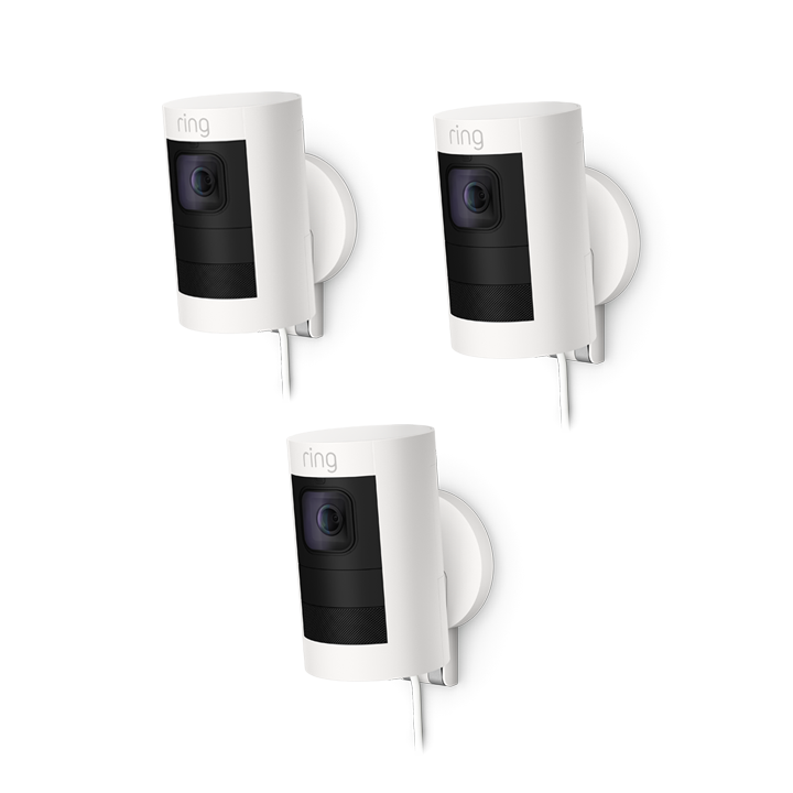 Lot de 3 caméras extérieures Elite (Stick Up Cam) - Blanc