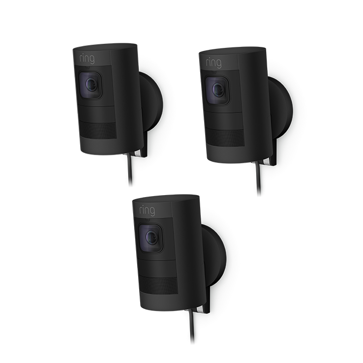 Lot de 3 caméras extérieures Elite (Stick Up Cam) - Noir