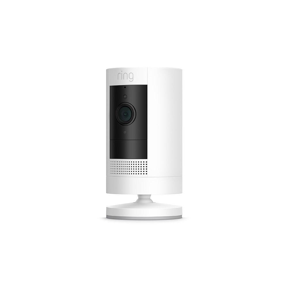 Videocamera esterna a batteria (Stick Up Cam) - Bianco