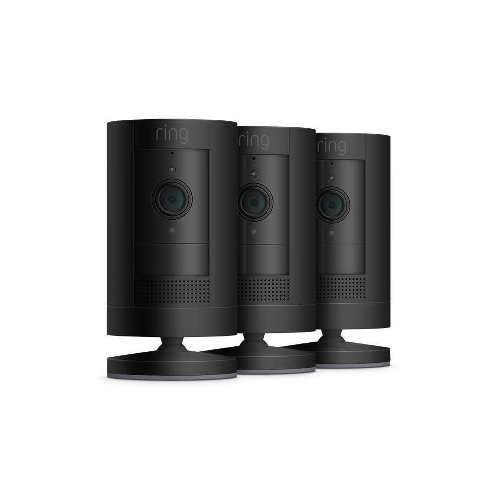 3-Pack Stick Up Cam Battery - Black